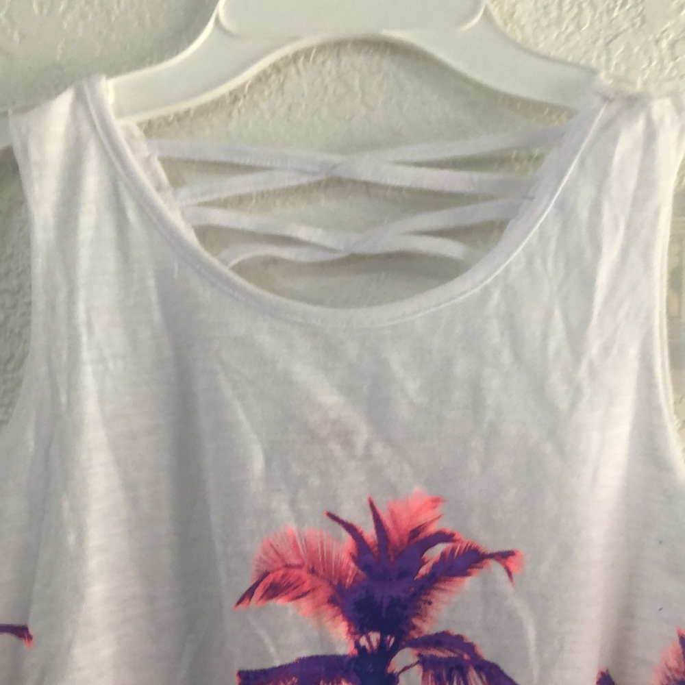 Epic Threads Epic Thread Big Girls Sunset Palm T - Picture 4 of 5